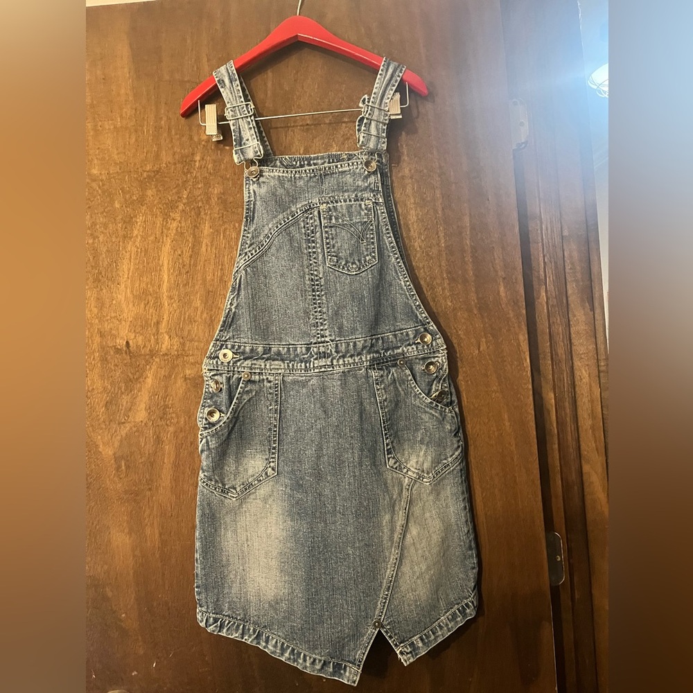 Women's Blue Denim Overalls